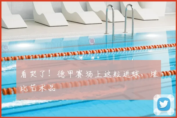 看哭了！德甲赛场上这粒进球，堪比艺术品